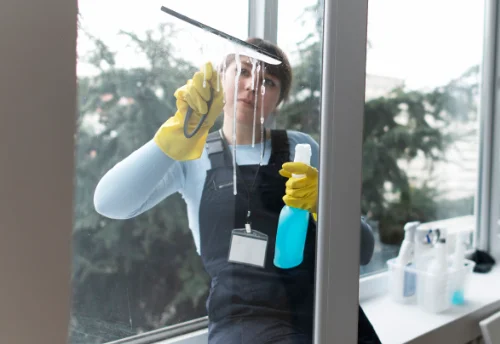 Nettoyage de vitres intérieures et extérieures à Thiézac